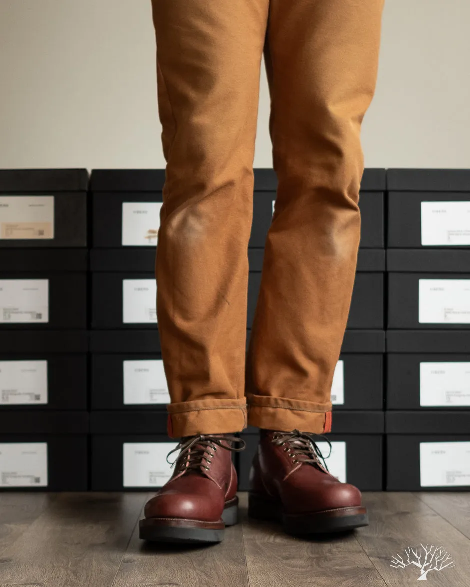145 Oxford - Burgundy Lucida Horsebutt - 110