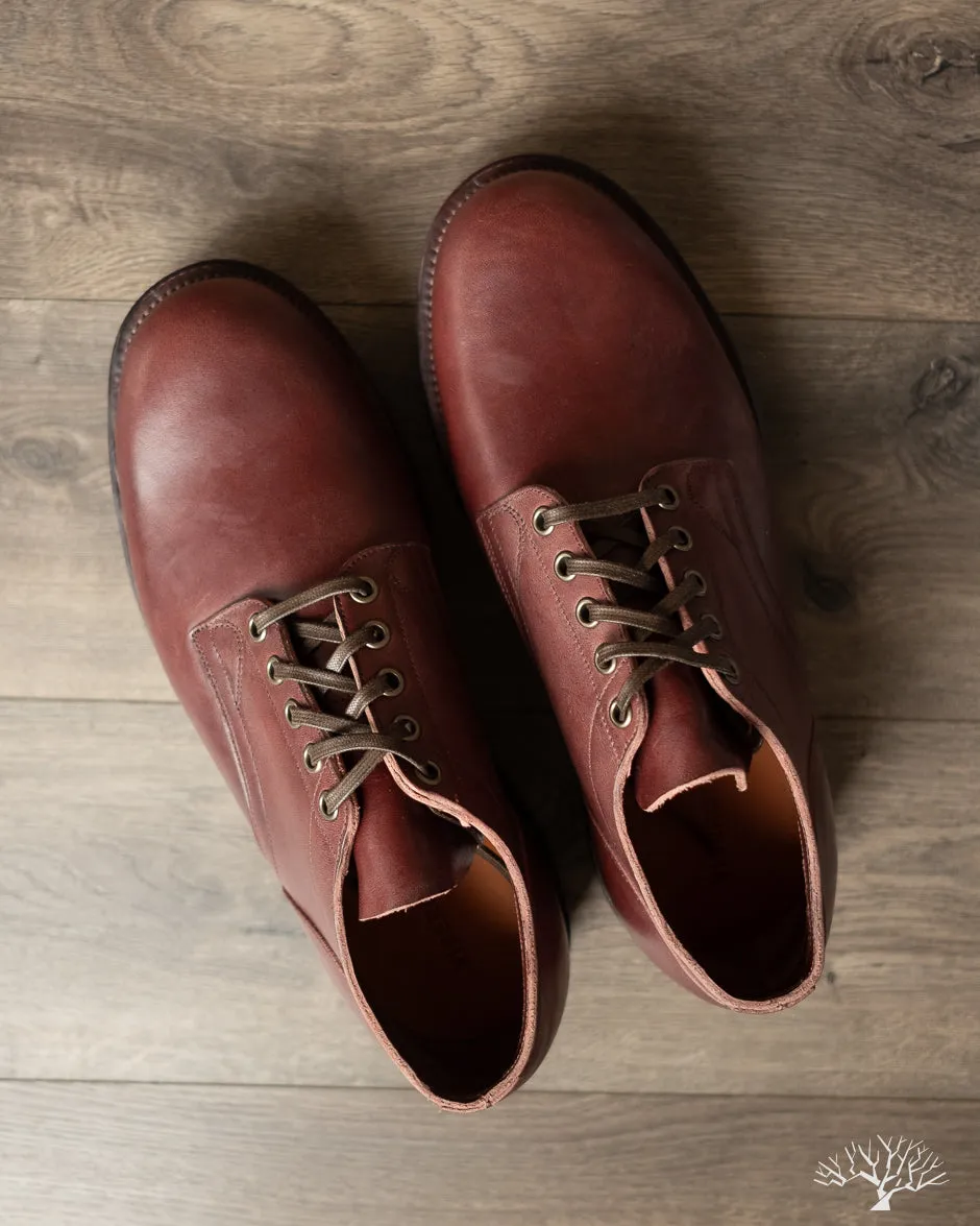 145 Oxford - Burgundy Lucida Horsebutt - 110