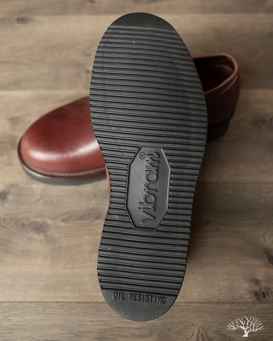 145 Oxford - Burgundy Lucida Horsebutt - 110