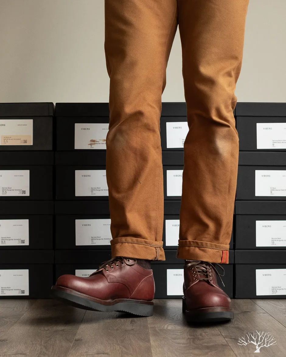 145 Oxford - Burgundy Lucida Horsebutt - 110