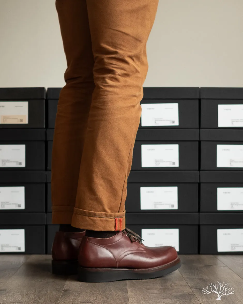 145 Oxford - Burgundy Lucida Horsebutt - 110