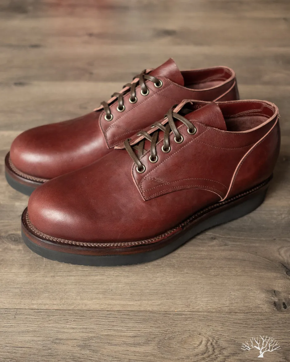 145 Oxford - Burgundy Lucida Horsebutt - 110