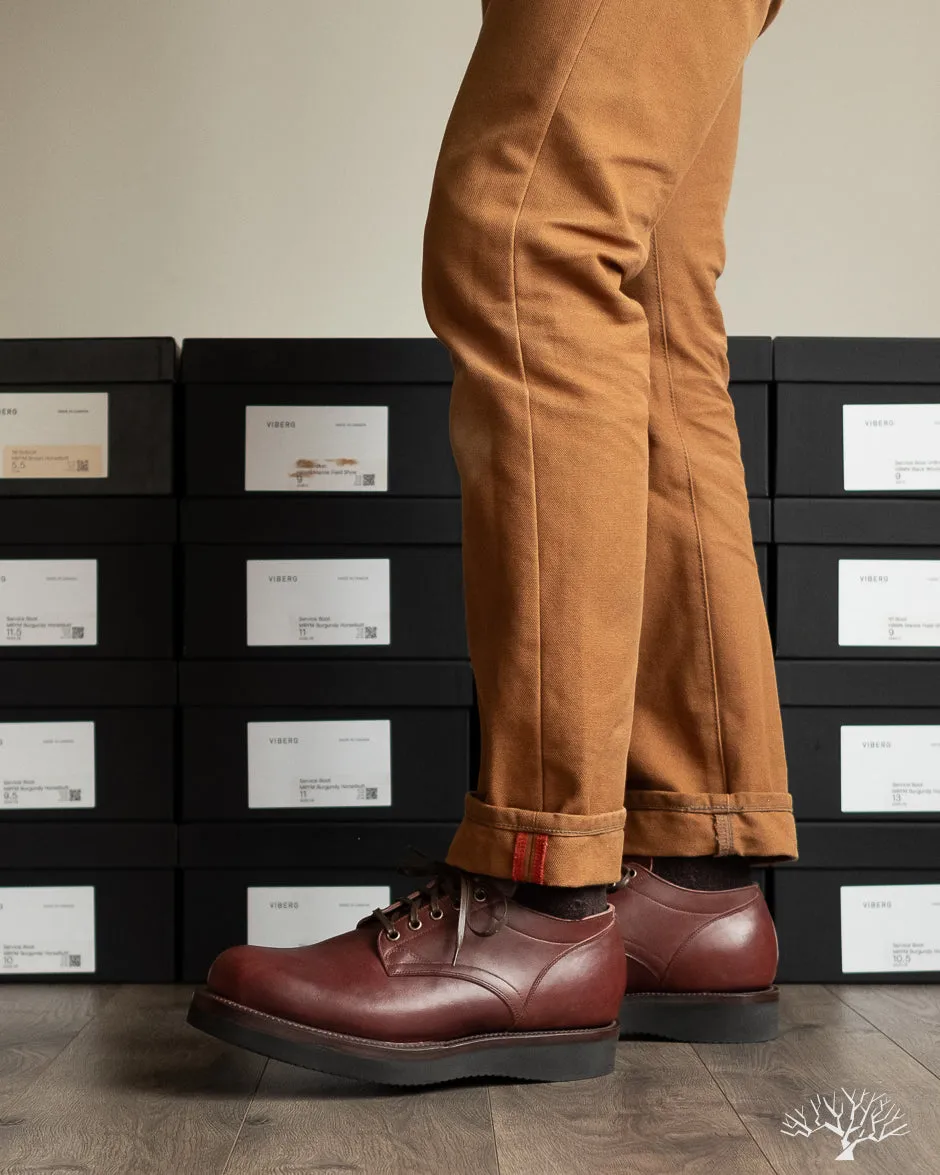 145 Oxford - Burgundy Lucida Horsebutt - 110