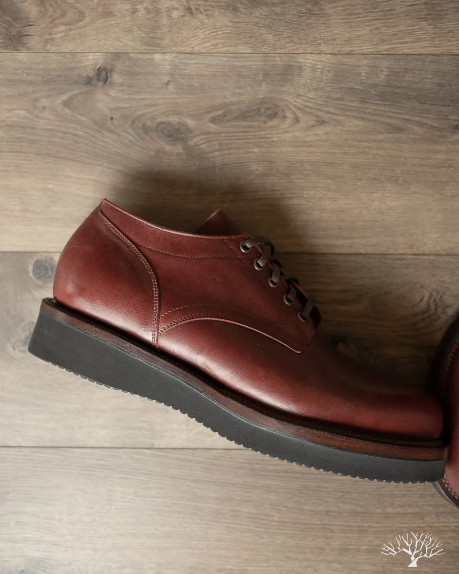 145 Oxford - Burgundy Lucida Horsebutt - 110