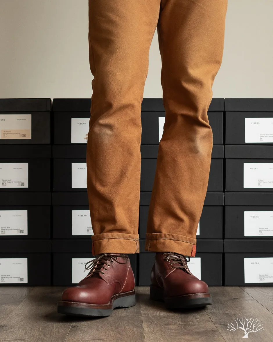 145 Oxford - Burgundy Lucida Horsebutt - 110