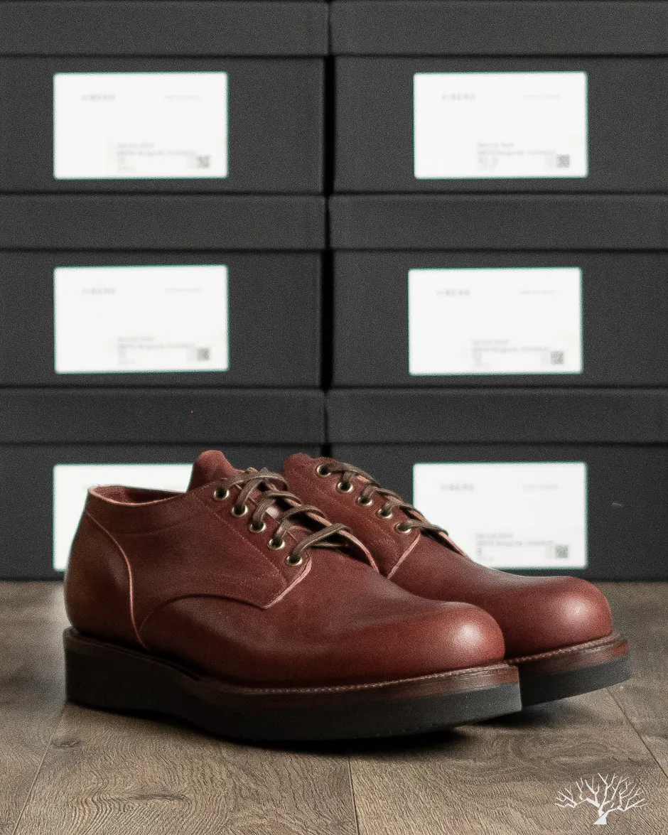 145 Oxford - Burgundy Lucida Horsebutt - 110