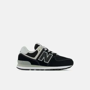 574 Core Sneaker (Black   White)