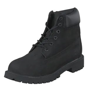 6 In Premium C12707 Black Nubuck Mono