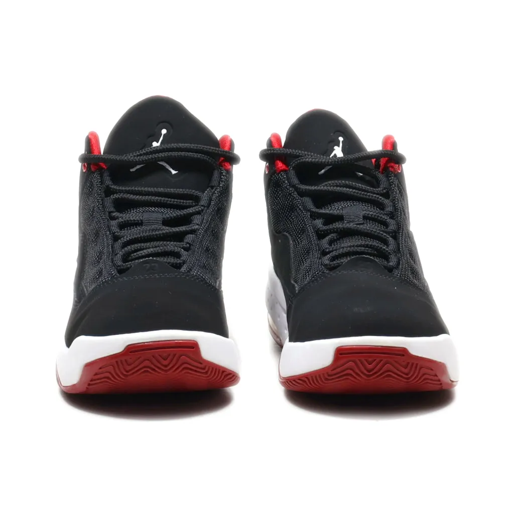 Air Jordan Max Aura 2 High-Top Sneakers Leather Black Colour For Women