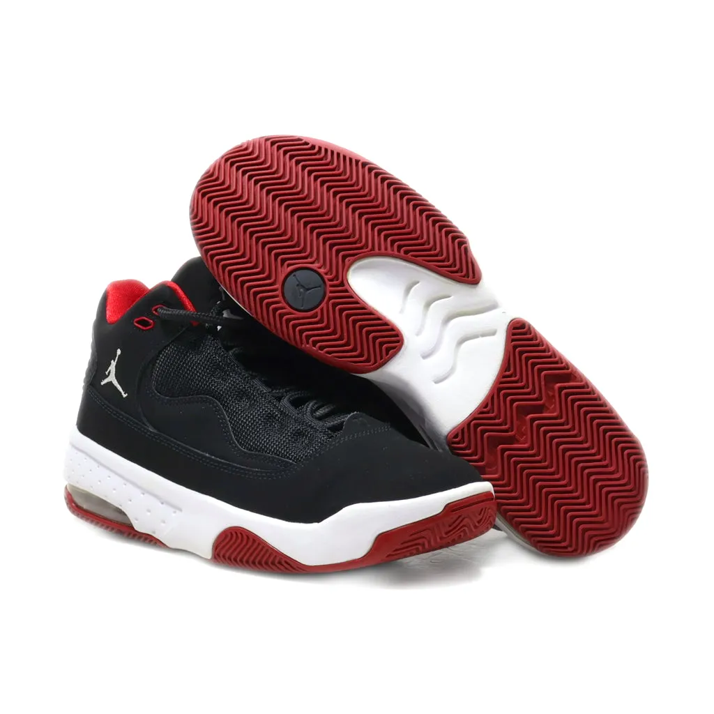Air Jordan Max Aura 2 High-Top Sneakers Leather Black Colour For Women