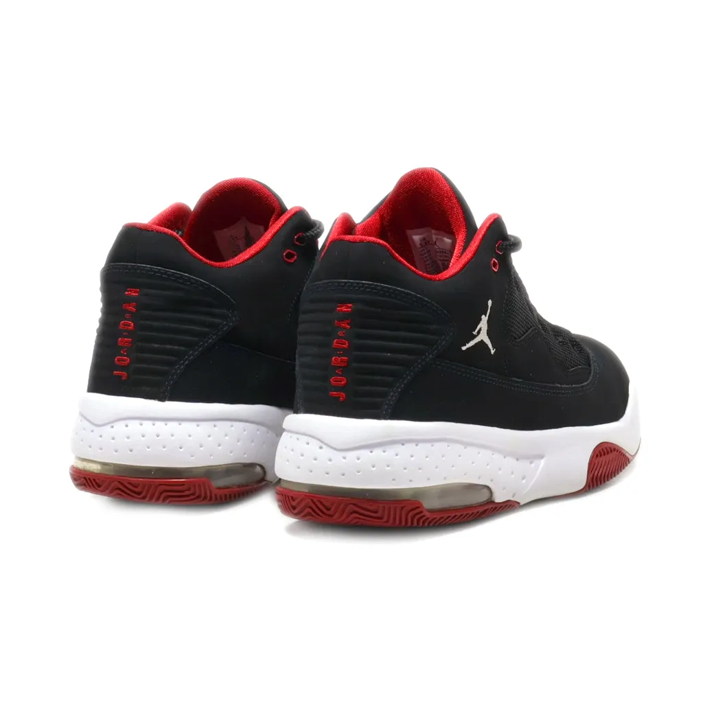 Air Jordan Max Aura 2 High-Top Sneakers Leather Black Colour For Women