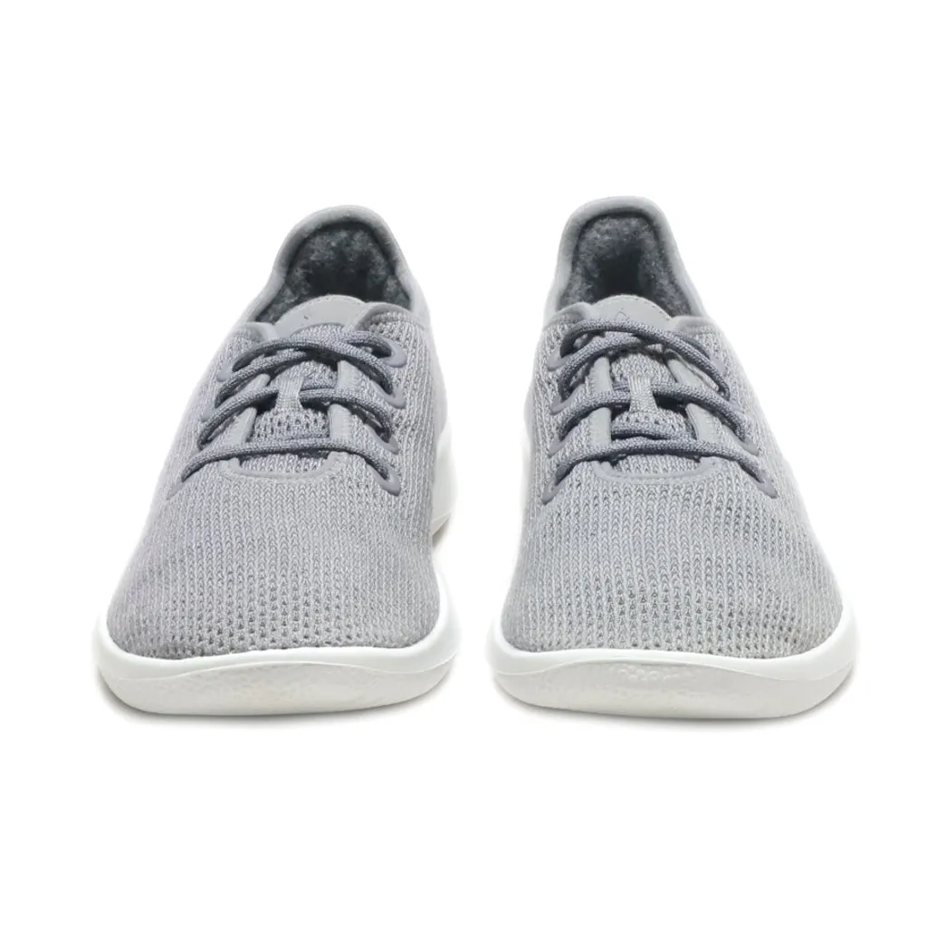 Allbirds Tree Runners Low-Top Sneakers Fabric Grey Colour For Men