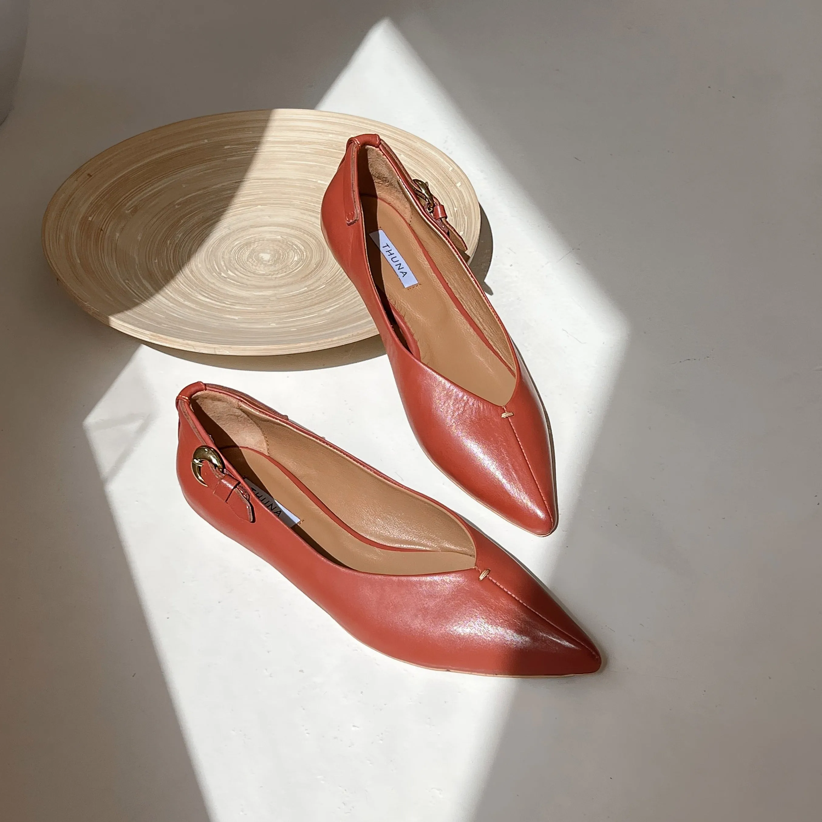 Aram terracotta loafer
