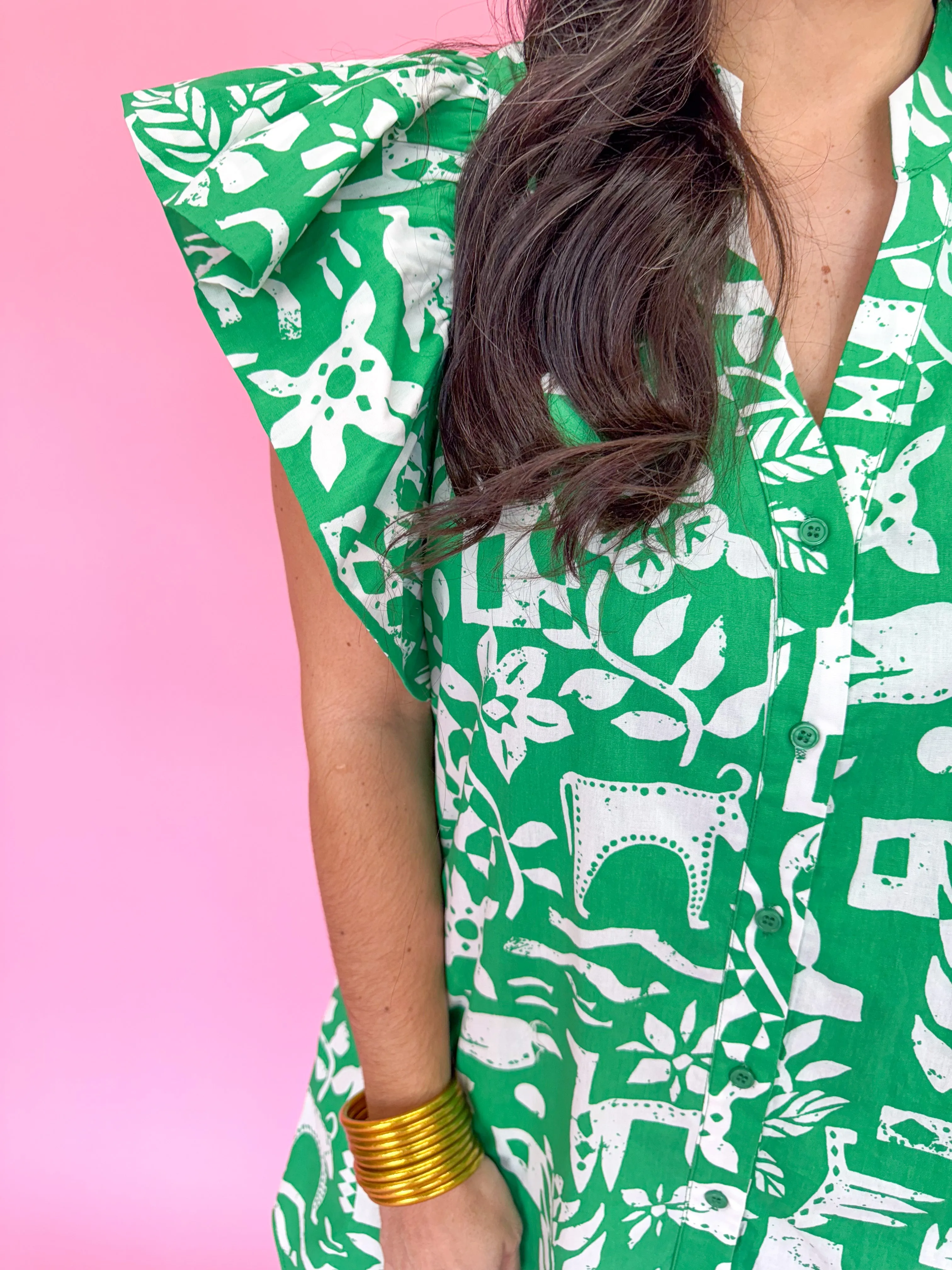 Been There Before Dress - Green