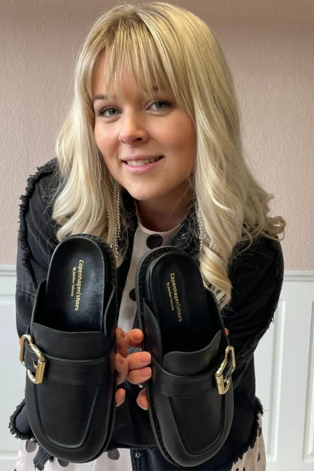 Copenhagen Shoes By Josefine Valentin - Carrie Girl - 0001 Black