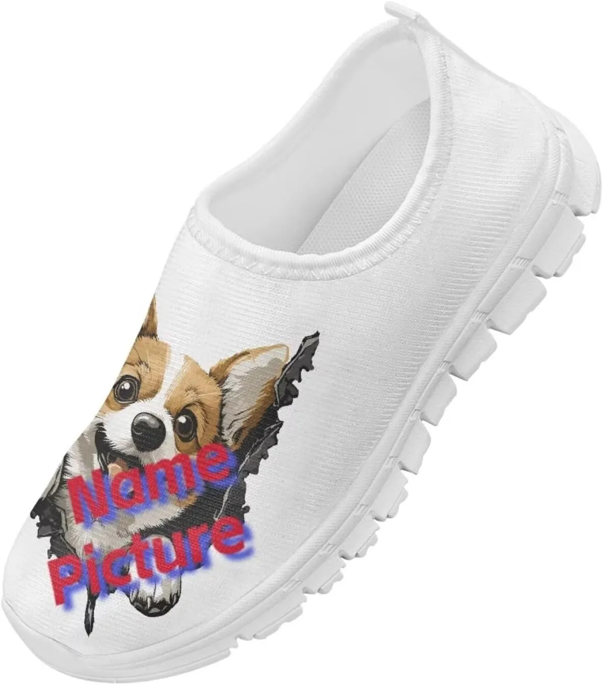 Custom Kids Slip On Shoes Personalized Gift Boys Athletic Gym Shoes