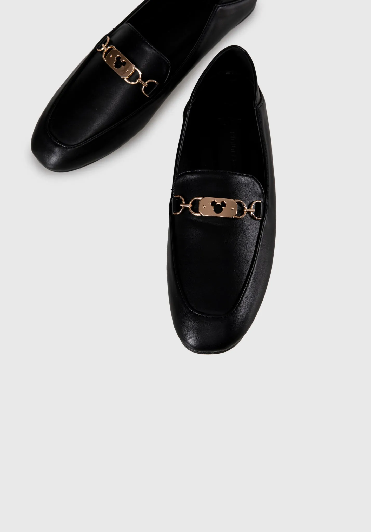 Disney Mickey Wonderful Square Toe Loafers (Black)