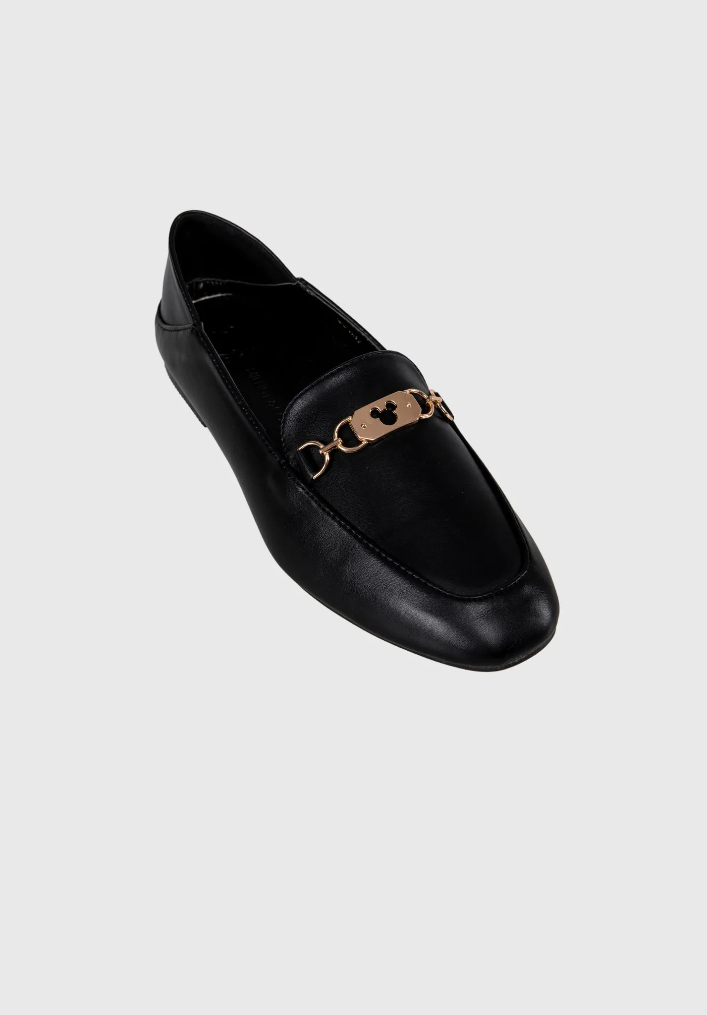 Disney Mickey Wonderful Square Toe Loafers (Black)