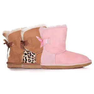 Ever UGG Kids Mini Boots with Bailey Bow #11517