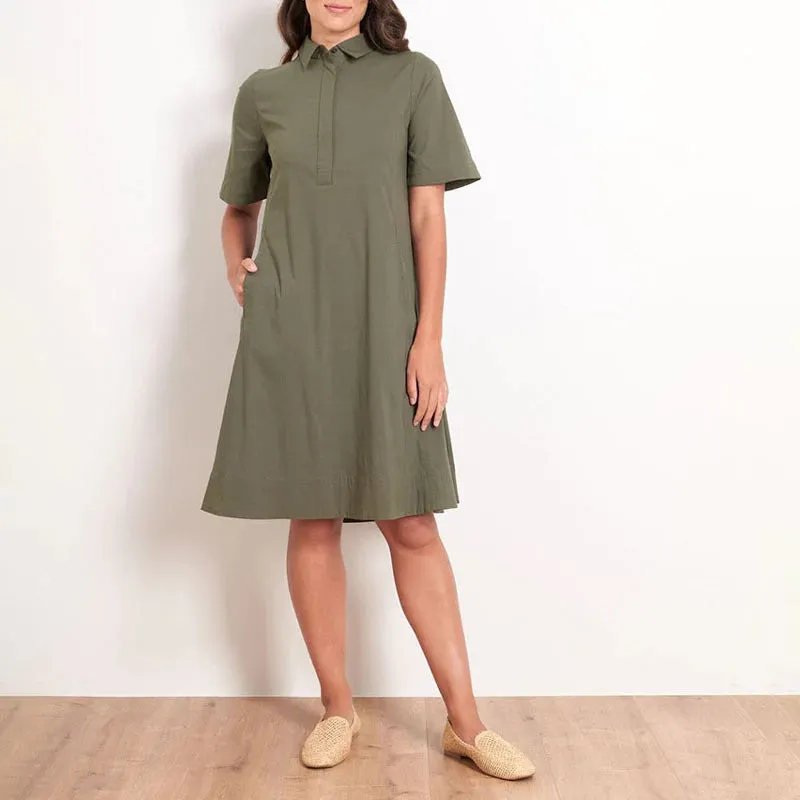 Full Swing Trapeze Dress - Jungle