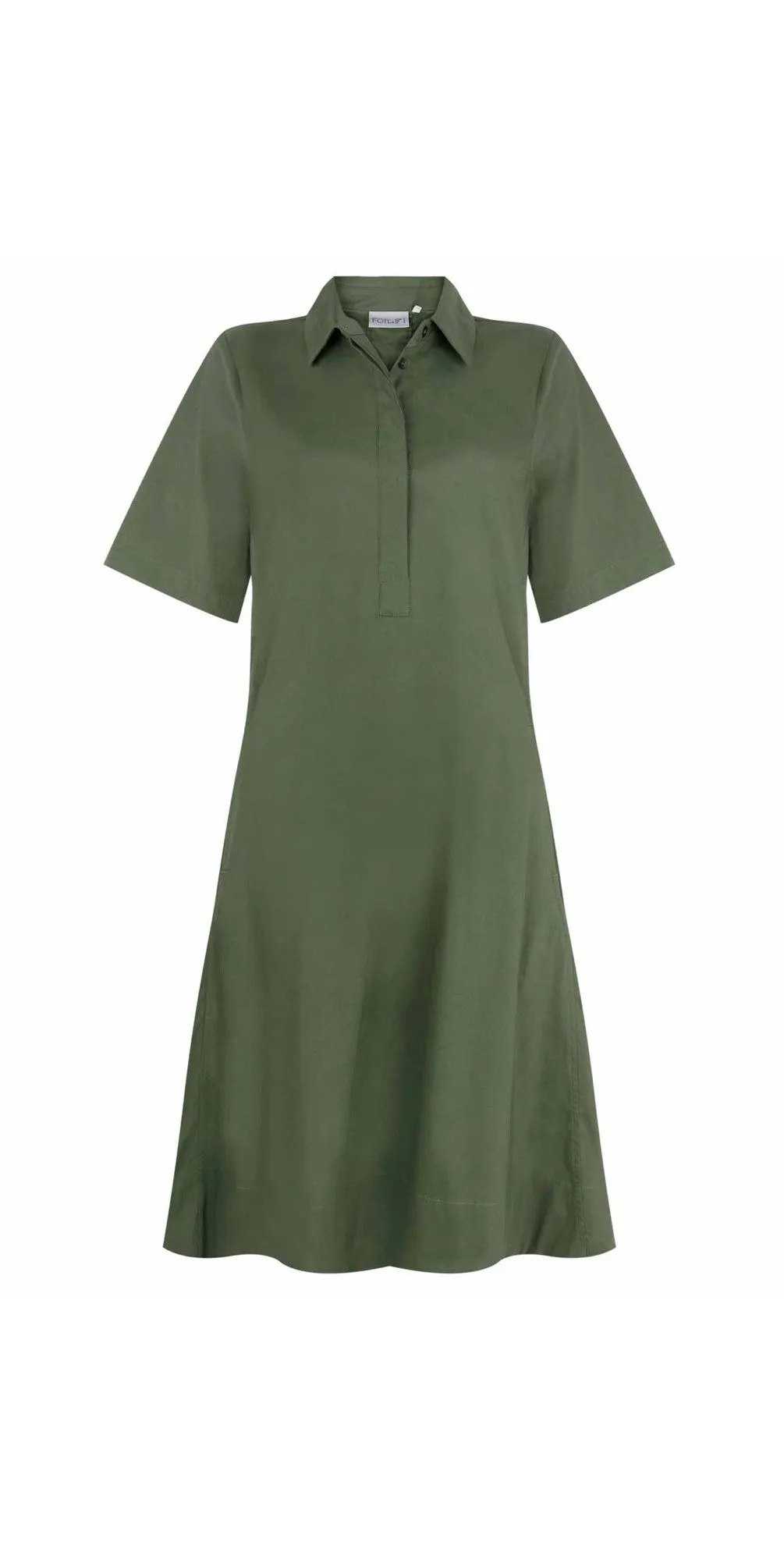 Full Swing Trapeze Dress - Jungle