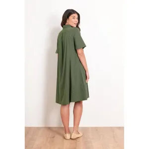Full Swing Trapeze Dress - Jungle