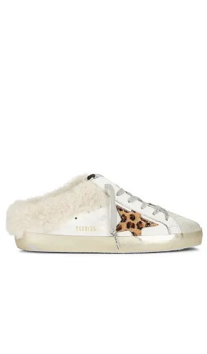 Golden Goose Sabot Star Sneaker in White