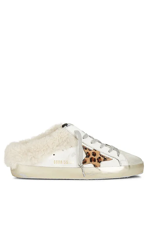 Golden Goose Sabot Star Sneaker in White