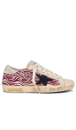 Golden Goose Super Star Sneaker in Cream