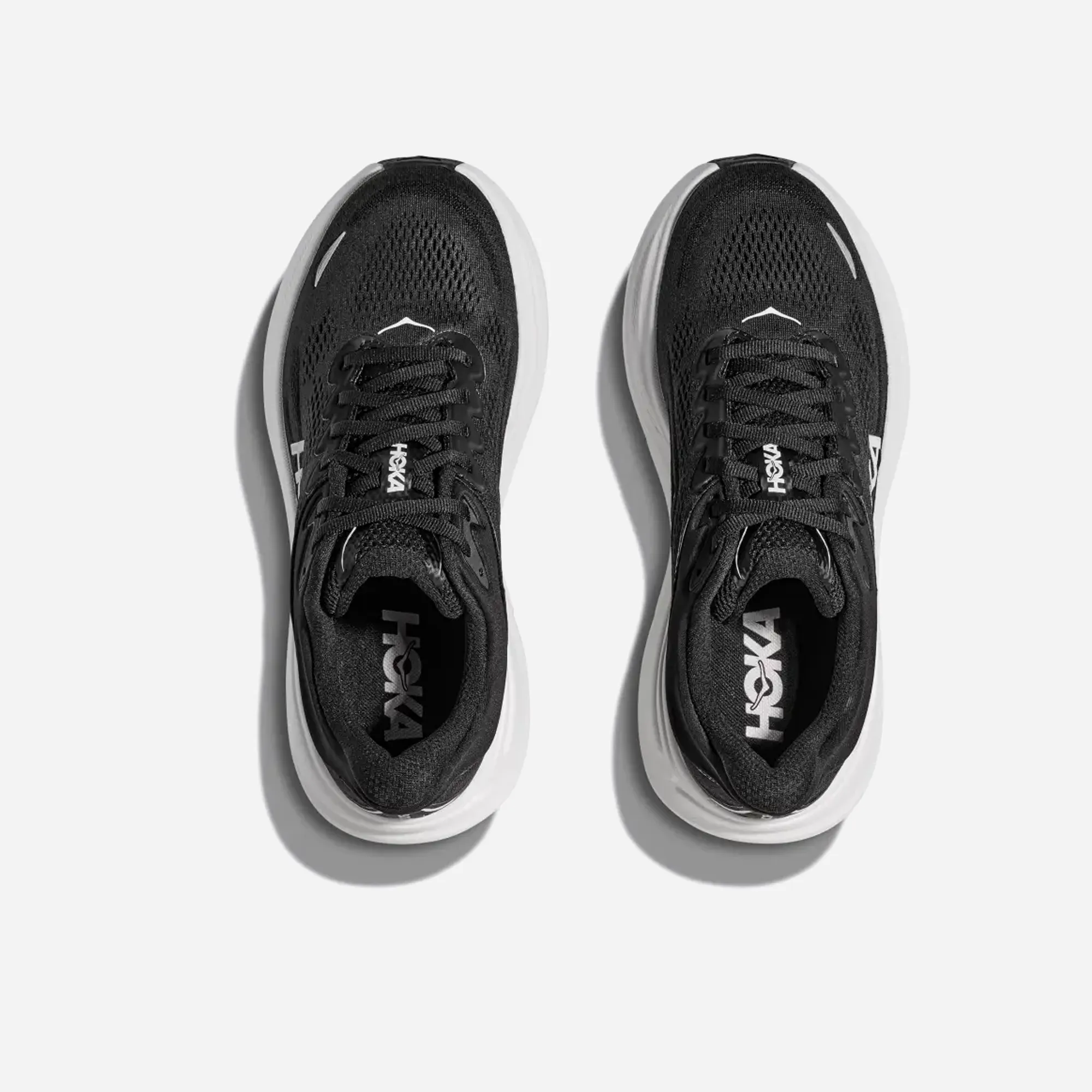 Hoka Bondi 9 black / white wide WMNS