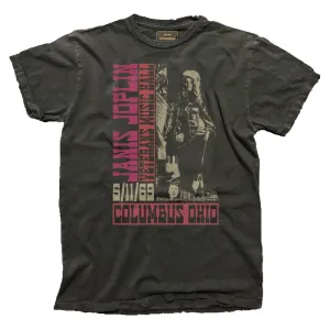 Janis Joplin Tee (Vintage Black)