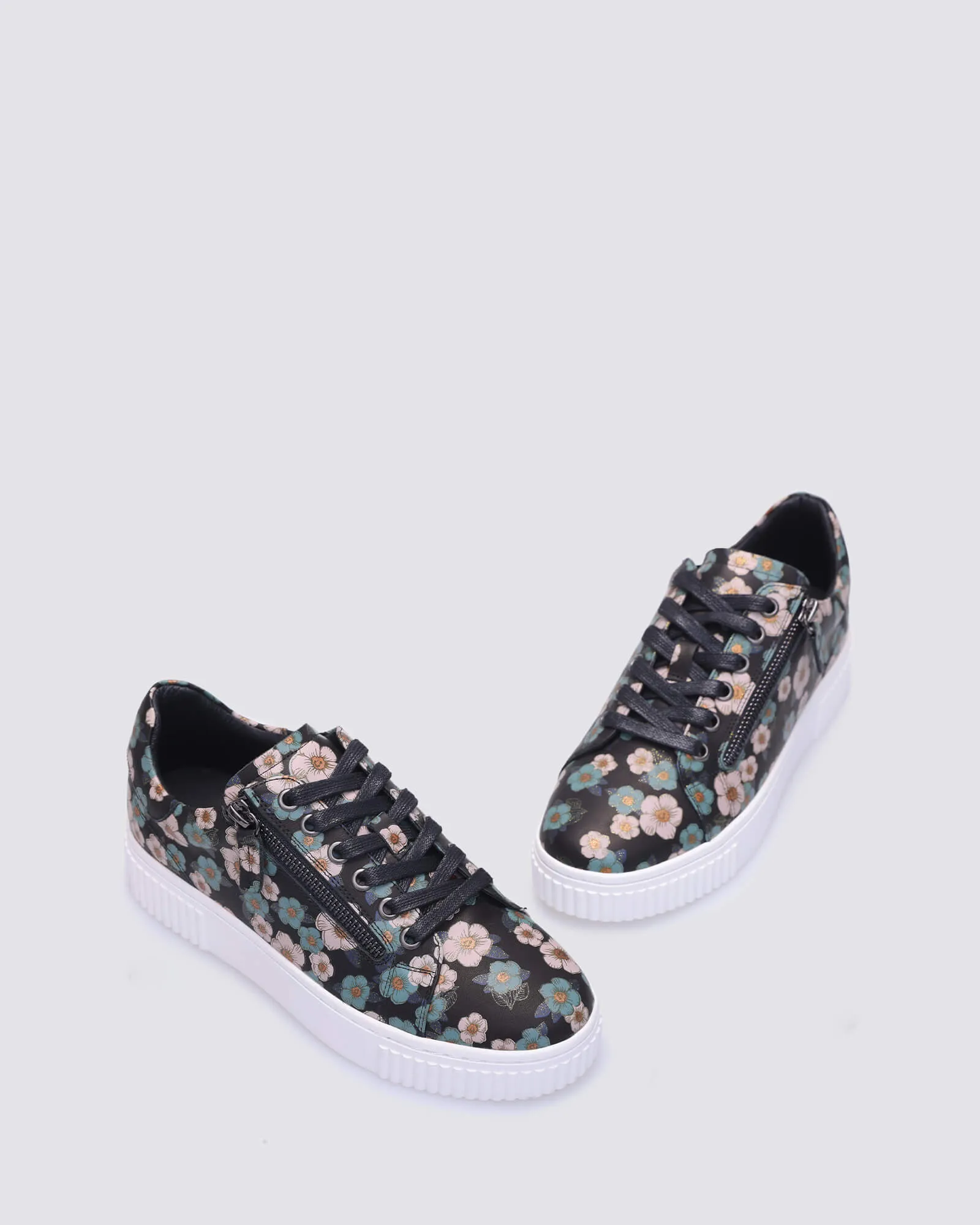 JOANNA SNEAKERS FLORAL LEATHER