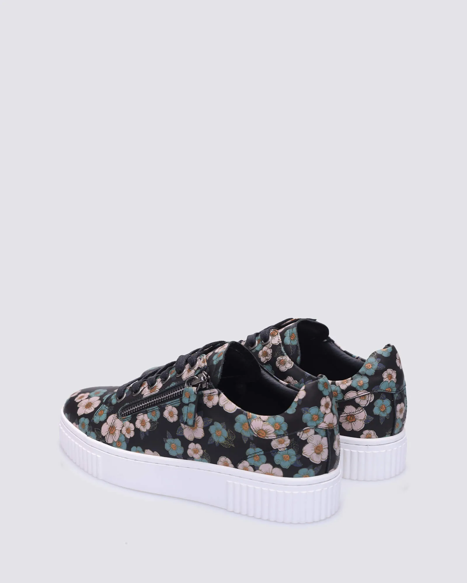 JOANNA SNEAKERS FLORAL LEATHER