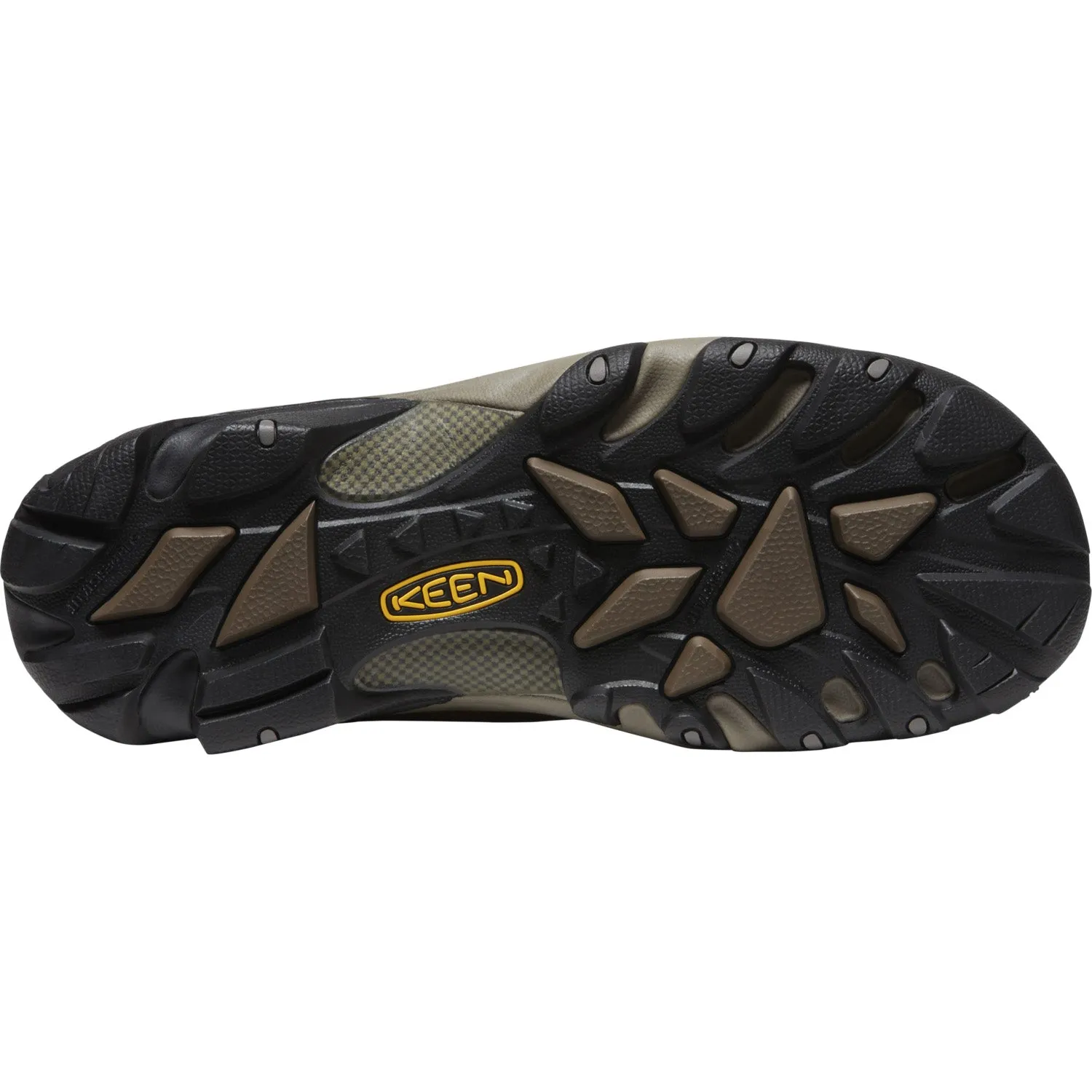 Keen Utility Mens Lansing Chelsea ST Dark Earth/Brindle Leather Work Boots