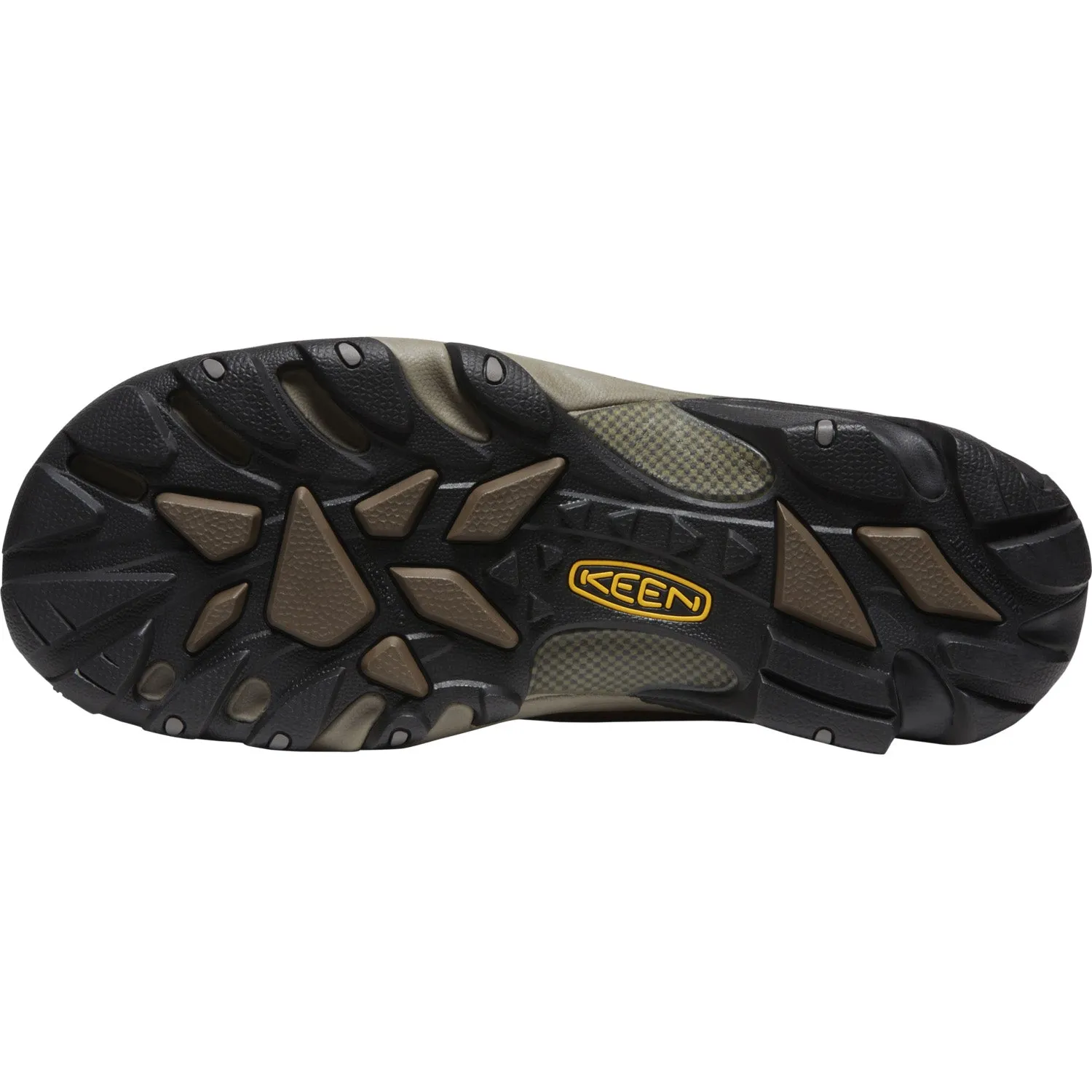 Keen Utility Mens Lansing Chelsea ST Dark Earth/Brindle Leather Work Boots