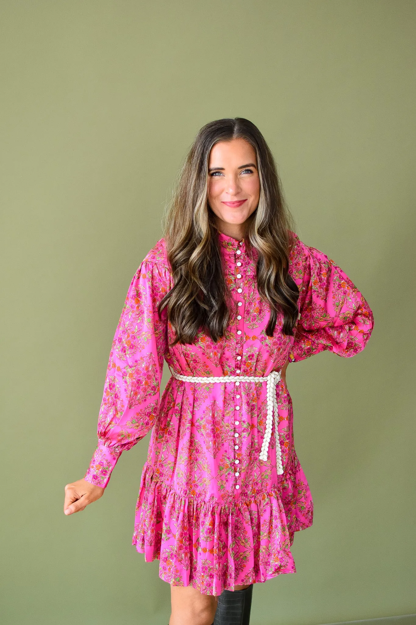 Kessly Floral Mini Dress
