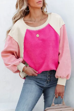 Long Sleeve Pullover Fleece Sweatshirt
