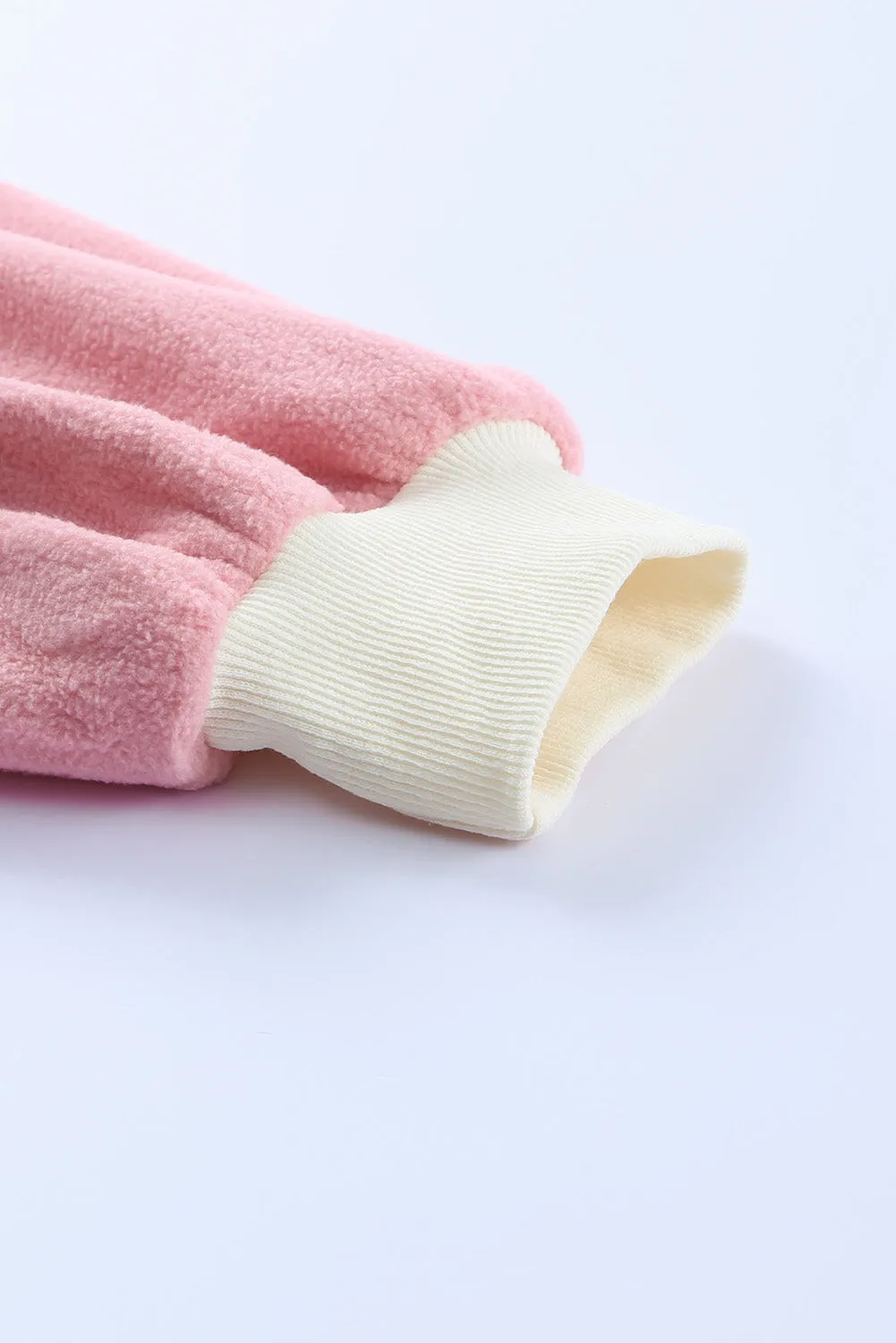 Long Sleeve Pullover Fleece Sweatshirt