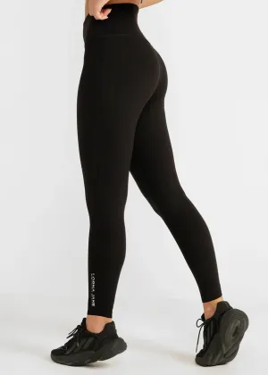 Lorna Jane Activewear | Lotus No Chafe Full Length Leggings | Black