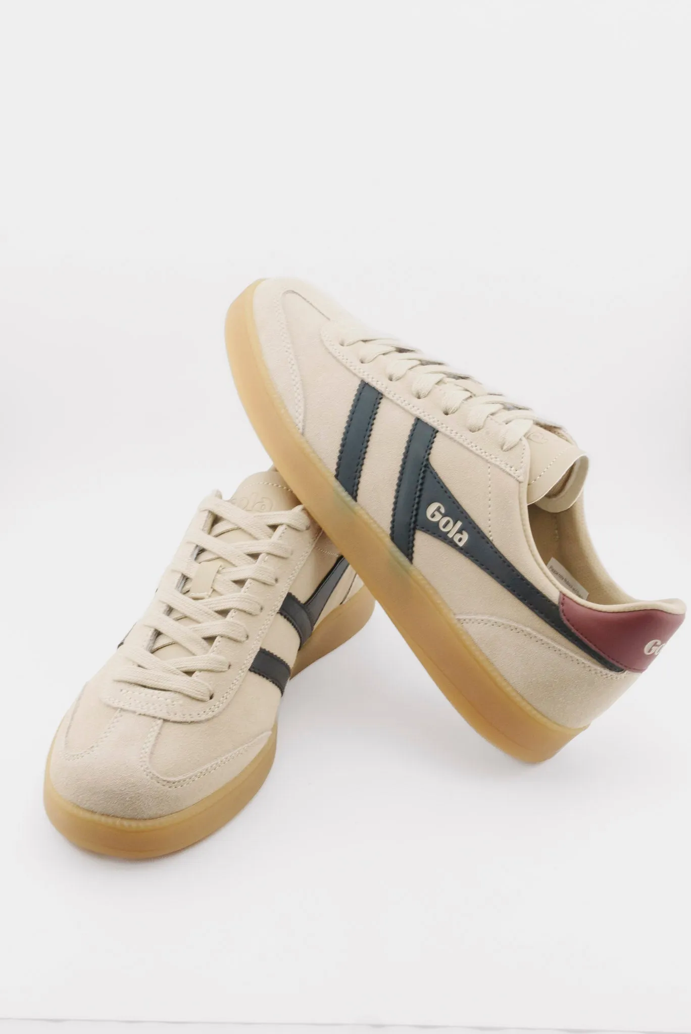 Men GOLA Viper Bone And Black Sneaker