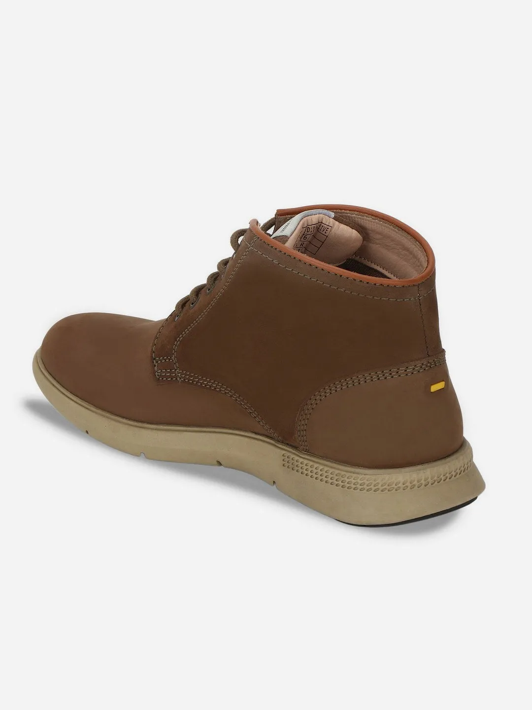 Men's Olive Nubuck Leather Light Weight Boot (ID1053)