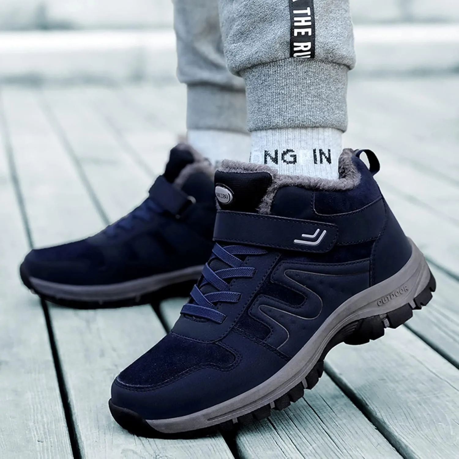 Men's Work Boots with Zipper Hiking Sneakers Ankle Ladies Women's Safety Toe Shoes Composite Toe Platform Shoes Slip Resistant Safety Hike Grounded Footwear