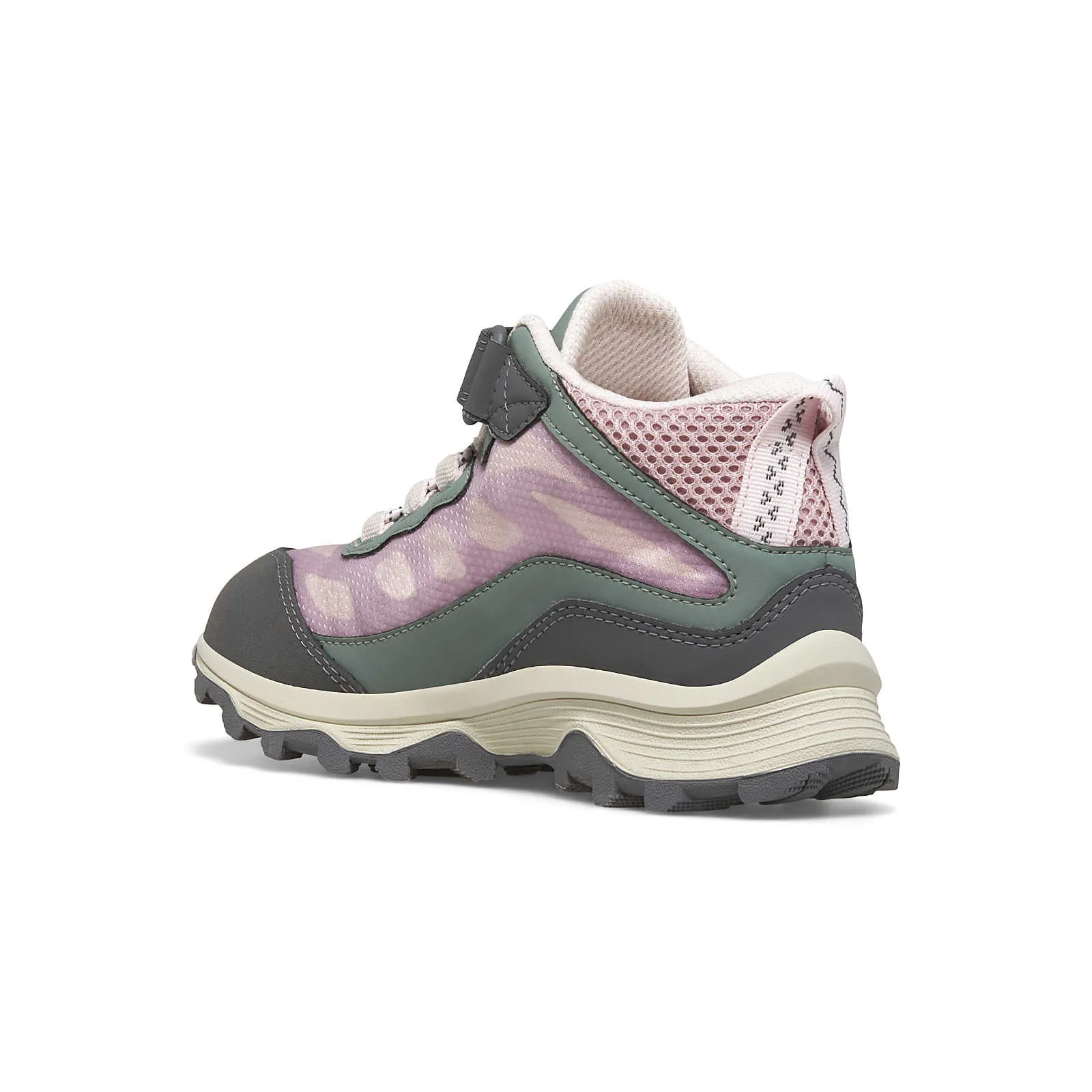 Merrell Moab Speed AC Mid Waterproof Runner - Dusty Pink/Olive