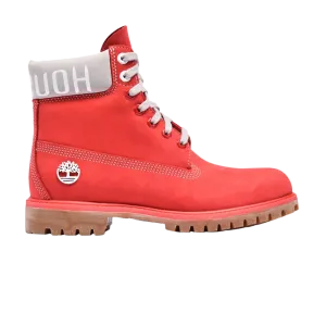 NBA x 6 Inch Premium Timberland Boots, Red