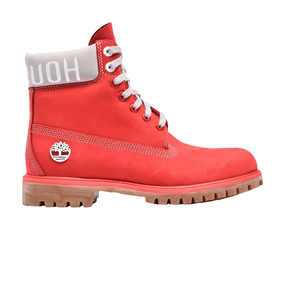 NBA x 6 Inch Premium Timberland Boots, Red