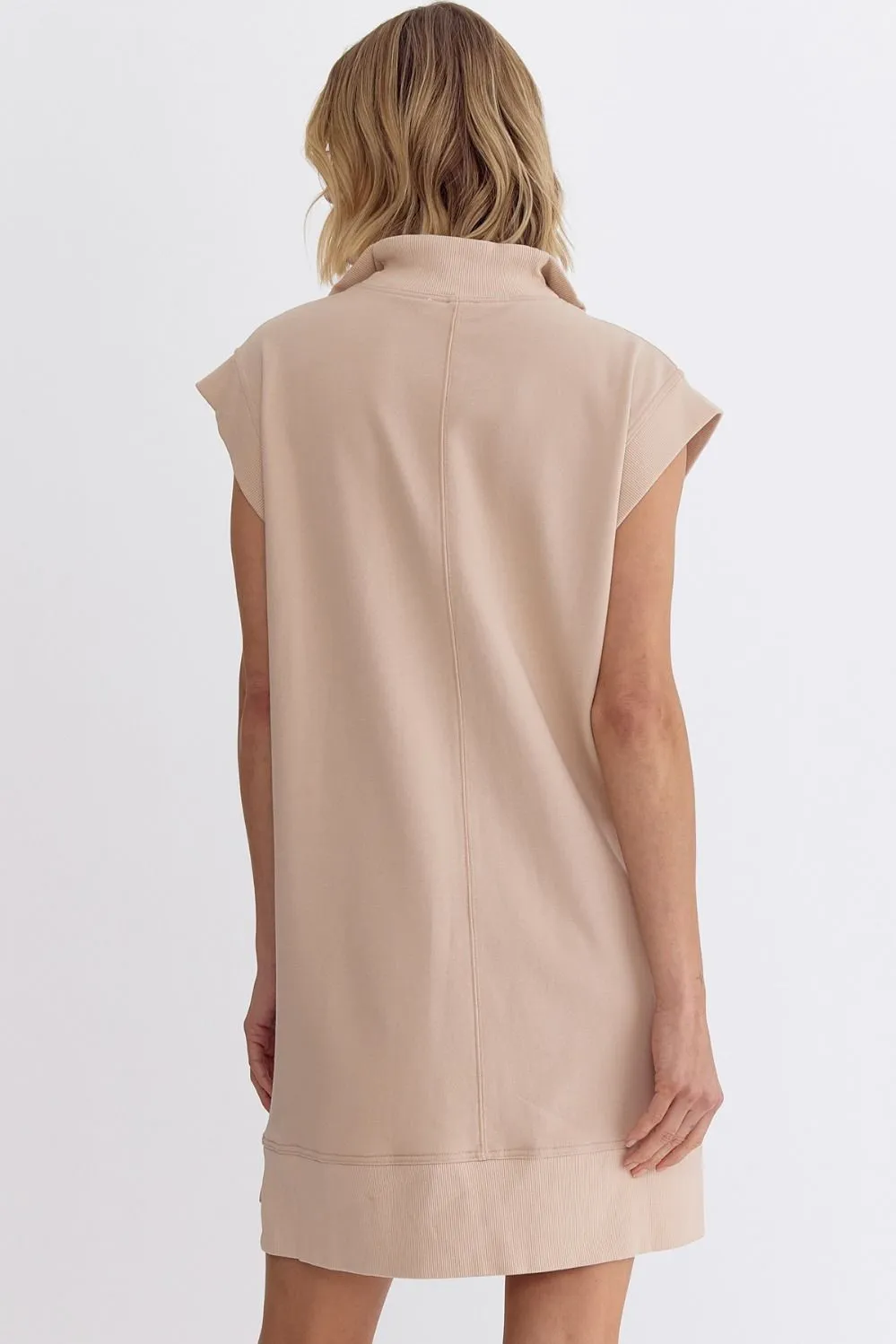 Neutral Everyday Casual Dress