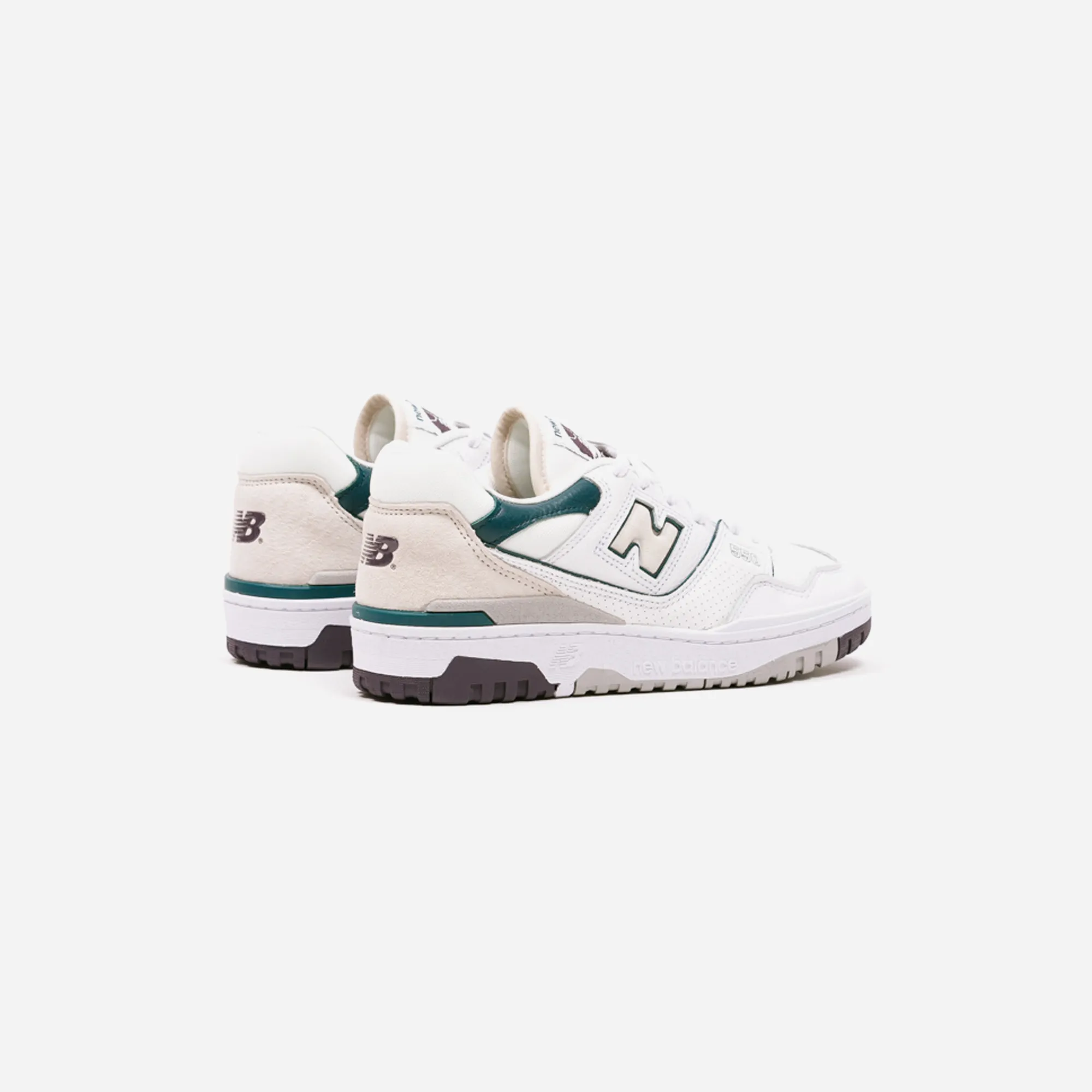 New Balance Men's BB550WCB White Sneakers