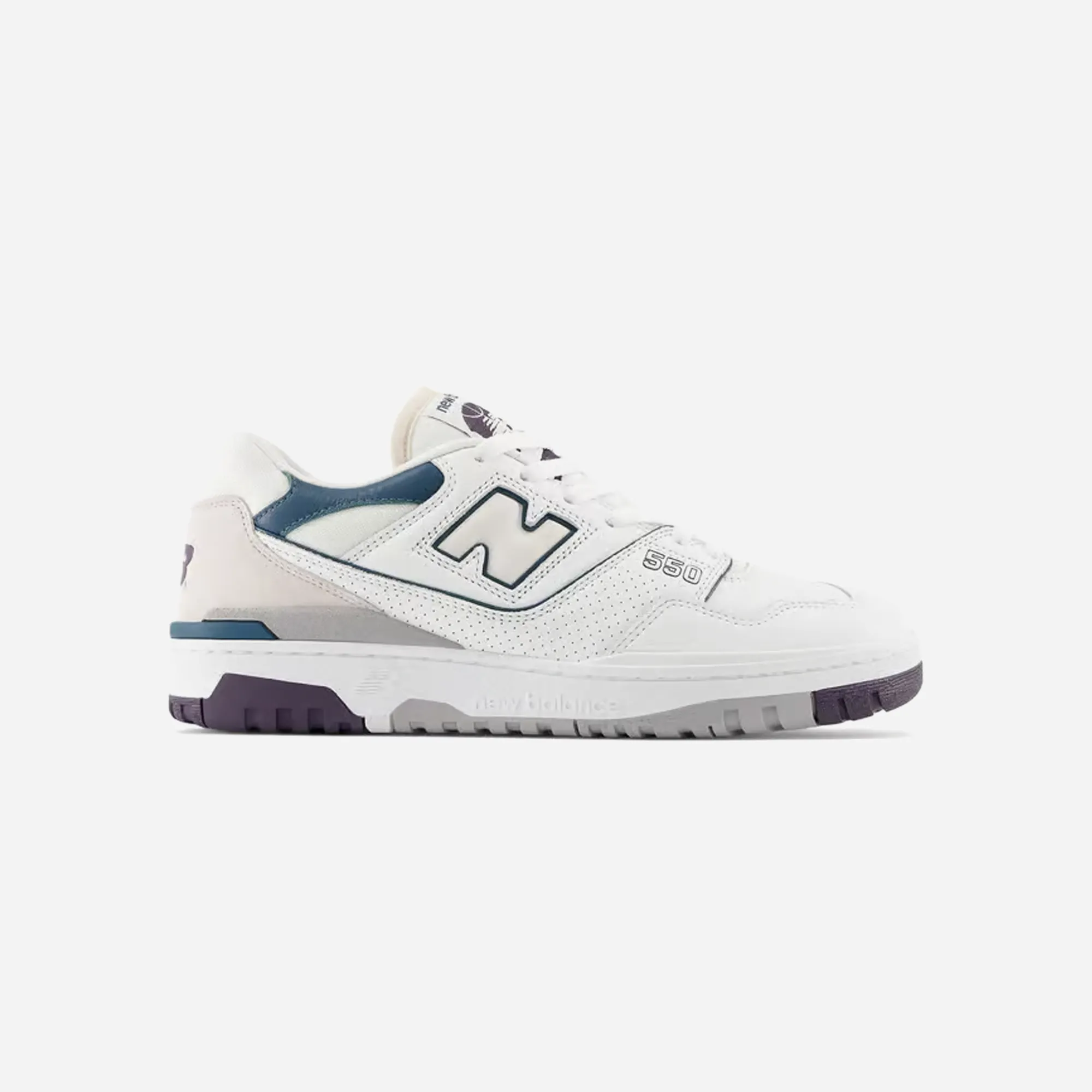 New Balance Men's BB550WCB White Sneakers