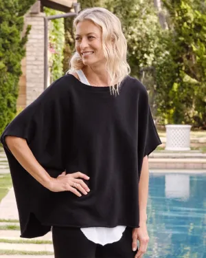 Olive Capelet in Black
