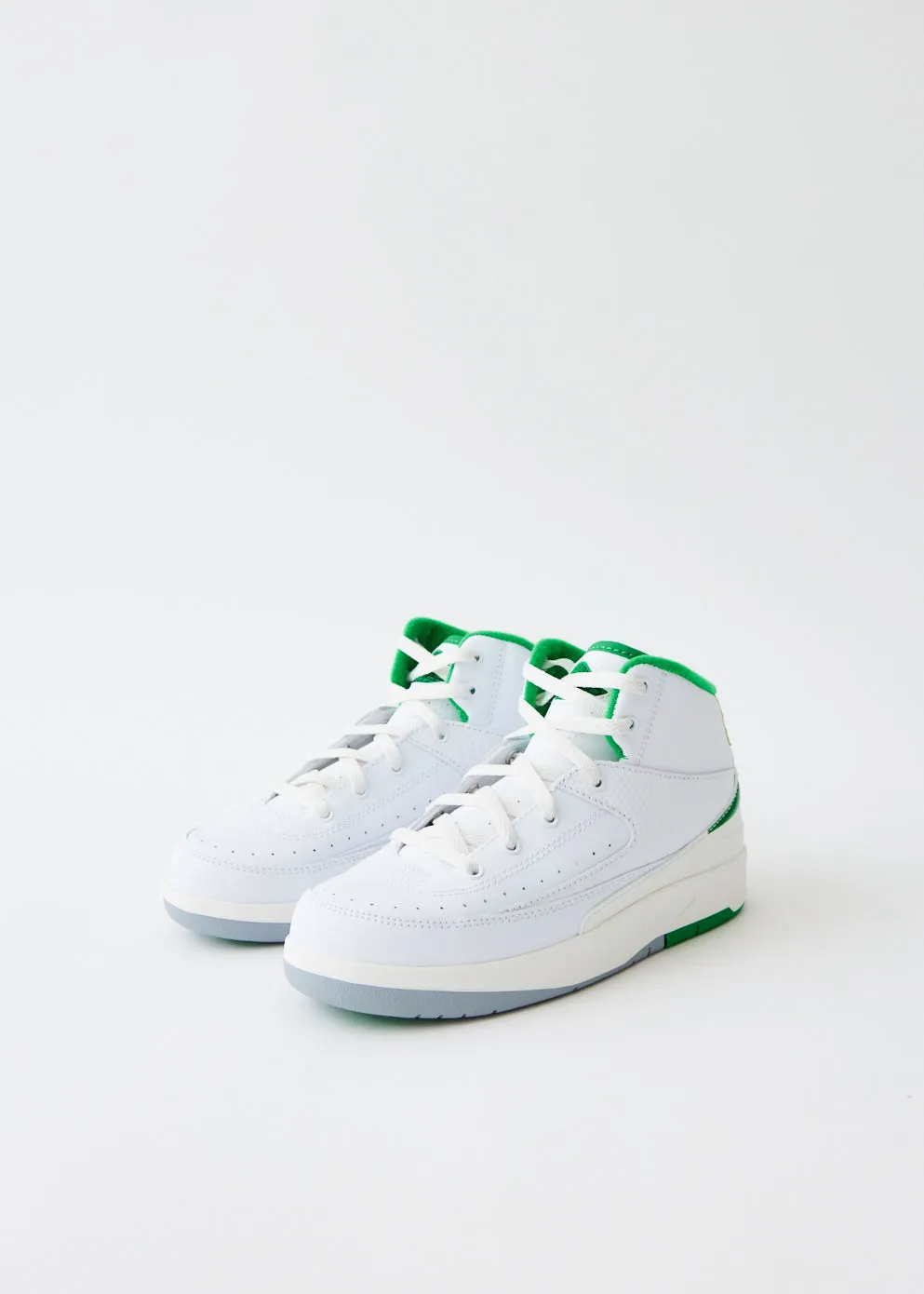Pre-school Air Jordan 2 Retro 'Lucky Green' Sneakers